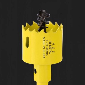 HSS Bi-metal Hole Saw Cutter 16-250mm For Gypsum Board PVC Board