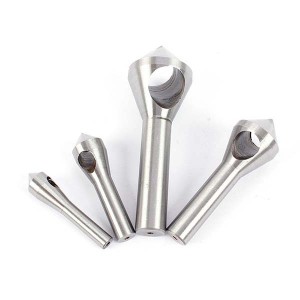 4PCS HSS 4241 Countersink Chamfer Tool Deburring Tool Set Metal Wood Drill Bits