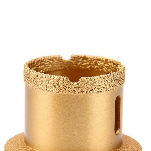 Vacuum Brazed Diamond Hole Saw Drill Core Bits For Marble Tiles Porcelain Washbasin Hole Opener