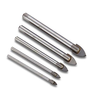 Drill Bit Set 5pcs 3/4/6/8/10mm Glass Drill Bit For Ceramic Tile