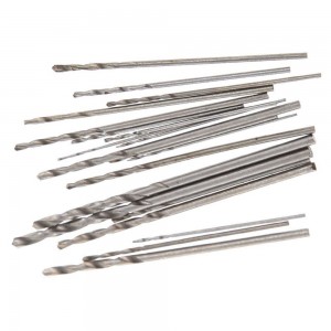 20Pcs 0.3-1.6mm Shank Mini Micro Drill Bit Set Twist Drill DIY Kit Rotary Hand Tools