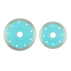 4.5Inch 115mm Hot Press Diamond Saw Blade Mesh Turbo Cutting Disc For Ceramics