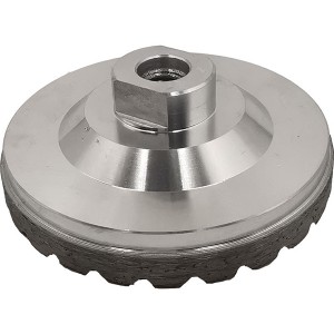 100mm Angle Grinder Aluminum Base Diamond Grinding Wheel For Concrete Marble