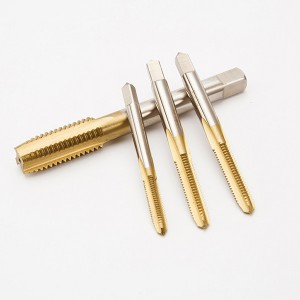 DIN371 DIN376 Straight Flute HSS Titanium Machine Taps Screw Tap for Creating Screw Thread