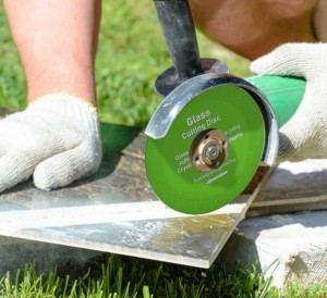 Glass Cutting Disc 100mm Ultra Thin Diamond Saw Blade For Glass Ceramic Jade Cutting