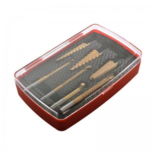 7Pcs 7 Kinds Titanium Coated Step HSS Triangle Shank Sawtooth Drill Chamfer Bit Set