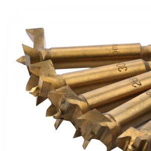 7PCS Titanium Coated Woodworking Forstner Drill Bits 12-35mm