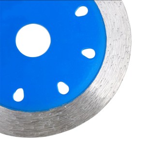 110mm Diamond Saw Blade Continous Rim Wet Use For Stone Cutting