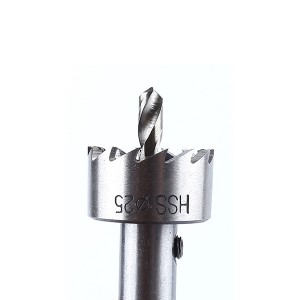 High Speed Steel 4341 Hole Saw Stainless Steel Metal Alloy Punch Hole Woodworking Tool
