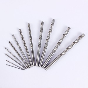 1-13MM 25PCS HSS Twist Drill Bit Bright With Metal Box For Metal Plastic