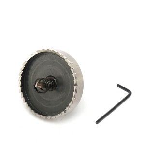 High Speed Steel Hole Saw 60MM Core Drill Bit for Metal Wood Alloy Plastic Aluminum