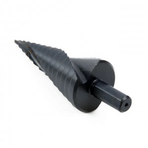 1PCS 4-32MM HSS Spiral Groove Step Drill Bit Titanium Nitride