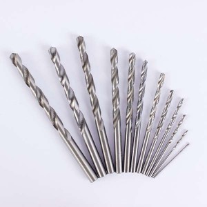 19PC HSS Straight Shank Drill Bit Set Bright Finish 1-10mm With Metal Box