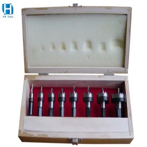 8 stks 18-20-22-25-30-32-35-40mm HSS Gatenzaag Set voor boren rvs plaat gat