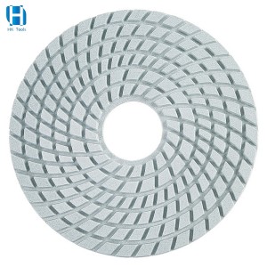 10″ 250mm Wet Diamond Polishing Pads For Marble Granite Terrazzo Flooring Renovation