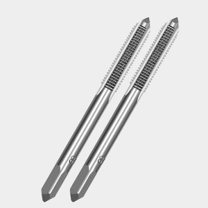 Straight Flute Taps For Hand Use 2 Pieces In One Pair For Aluminium