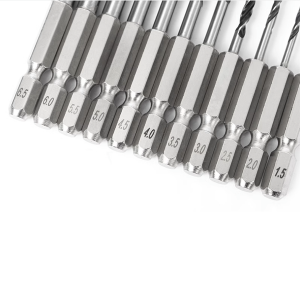 Wholesale Hexagonal Shank Brad Point Drill Bit For Woodworking Wood Planks