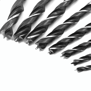 Brad Point Drill Set Wholesale Round Shank Triple Point Woodworking Punching Positioning Tool
