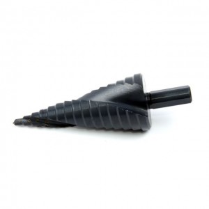 1PCS 4-32MM HSS Spiral Groove Step Drill Bit Titanium Nitride