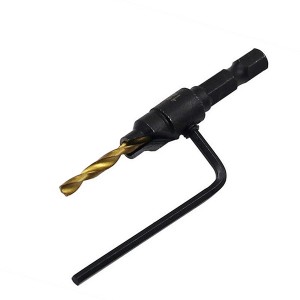 4PCS Countersink Drill Woodworking Drill Bit Set Drilling Pilot Holes For Screw Sizes