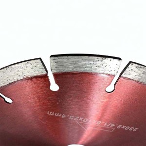 230mm Hot Pressed Segmented Saw Blade for Marble Concrete Stone