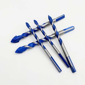 Multi-function Masonry Drill bits Triangle Shank 5PCS For Ceramic Glass