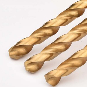 Hex Shank HSS Twist Drill Bit Titanium Coated 1.5-13mm For Stainless Steel