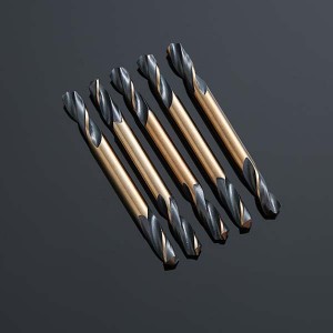 HSS M2 Double Ended Twist Drill Bit Roll Forged For Metal Cutting