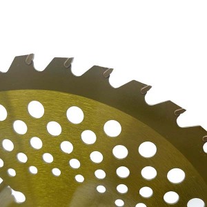 Wholesale 255mm 40T TCT Carbide Mowing Saw Blade For Grass Cutting