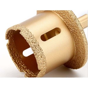 Vacuum Brazed Diamond Hole Saw Drill Core Bits For Marble Tiles Porcelain Washbasin Hole Opener
