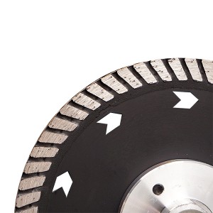125mm M14 Double-Sided Diamond Saw Blade Grinding Slice Sharp Type With Flange