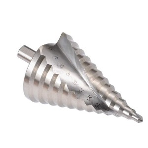6-60MM HSS Step Pagoda Drill Bit Spiral Multi-Function 12 Steps Drill Spiral Groove Reamer Power Tools Metal Drill