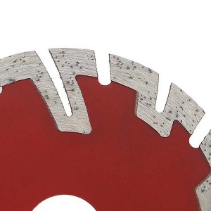 105-230mm Diamond Saw Blade With Protective Teeth Cutting Disc For Ceramic Marble