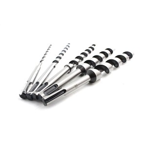 5PCS 230mm Length SDS Plus Shank Auger Drill Bit Set 6/10/14/18/20mm For Deep Hole Wood Drilling