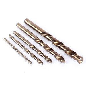 1-13mm HSS M35 Cobalt Left Hand Twist Drill Bit For Removing Damaged Bolts And Screws
