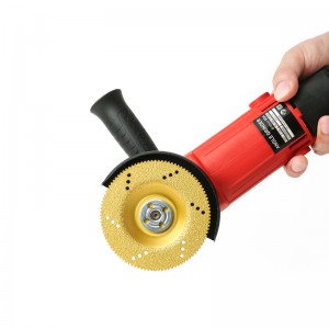 100mm Vacuum Brazed Abrasive Diamond Cup Cutting Grinding Wheel Disc for Quartz Marble Granite Tile