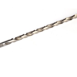 HSS Extra Long Taper Shank Twist Drill Bits Roll Forged For Steel