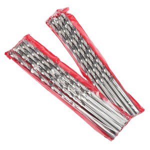 HSS Extra Long Straight Shank Twist Drill Bits For Drilling Deep Hole