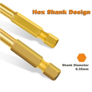 Hexagonal Shank Cross Twist Triangle Drill Bits Carbide For Glass Tile