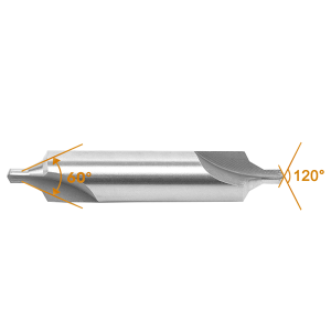 HSS DIN333 Type B Centre Drill Bit for Centre Drilling