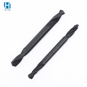 Black Oxide Straight Shank Double Ended Drill Bit HSS6542 For Stainless Steel