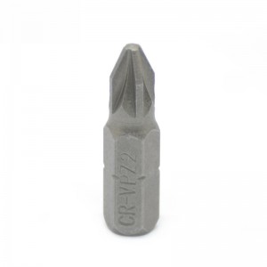 25mm CR-V Pozidriv Insert Screwdriver Bits PZ0-PZ4 With Hex Shank Power Screwdriver Accessories