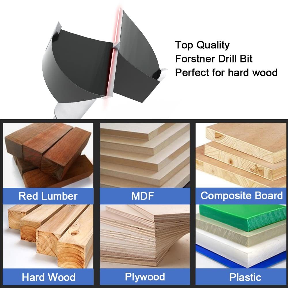 forstner drill bit application