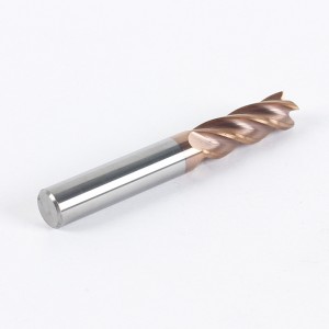 High Quality 60 HRC 4 Flute Flat Square End Mill Stainless Steel Processing