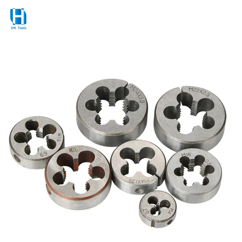 Grosir DIN223 HSS Alloy Steel Thread Round Die Untuk Baja Aluminium Stainless Steel Threading Tujuan Umum