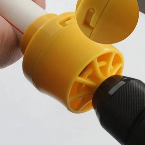 PVC Thread Maker Tool Pipe Threader Plumbing Tool Kit Plastic Pipe Thread Round Die Set for PVC Threading