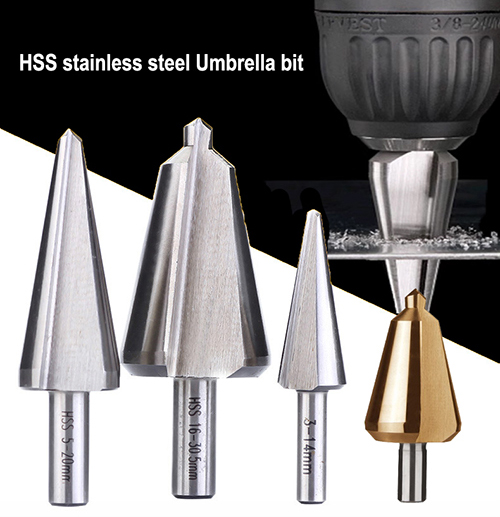 What is a step drill bit?