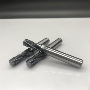 Wholesale HRC65 Carbide 4 Flute Roughing End Mill l CNC Rough Milling Cutter for Wood Steel