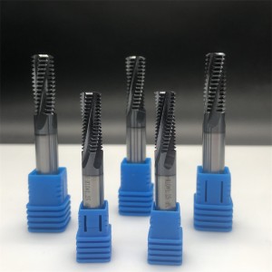 Wholesale HRC65 Carbide 4 Flute Roughing End Mill l CNC Rough Milling Cutter for Wood Steel